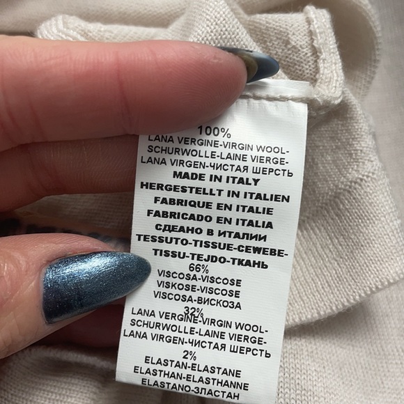 GRAN SASSO Ivory Light Sweater - Picture 11 of 11